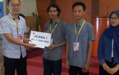 Mahasiswa IIB Darmajaya Sabet Juara 1 dan 2 Web Technology Selekda ASC XIII 2019