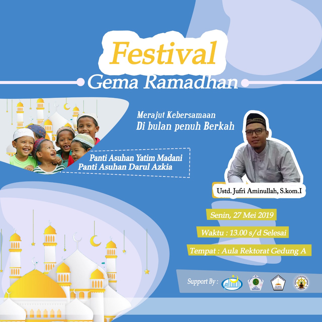 BEM IIB Darmajaya akan Gelar Festival Gema Ramadan dengan Tabligh Akbar