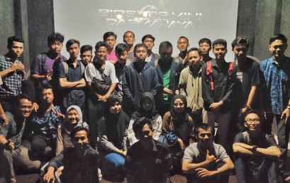 Nobar dan Sharing, UKM DCFC IIB Darmajaya Ajak Mahasiswa Baru Menyukai Film Indonesia