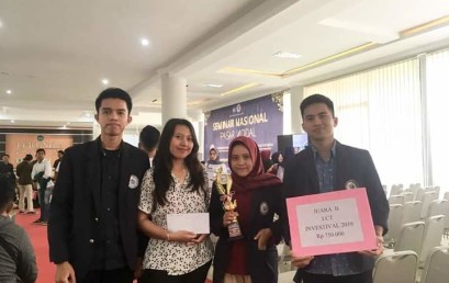 Mahasiswa IIB Darmajaya Juara Dua LCT Pasar Modal Investival 2019