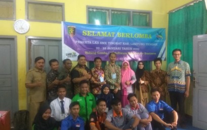 Dosen IIB Darmajaya Jadi Juri Lomba LKS SMK se Lampung Tengah