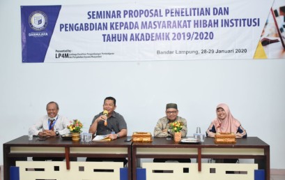 LP4M IIB Darmajaya Gelar Seminar Proposal Hibah Institusi