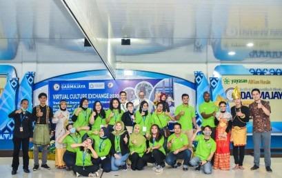 Virtual Culture Exchange 2020, IIB Darmajaya Kenalkan Tarian dan Pakaian Adat Lampung