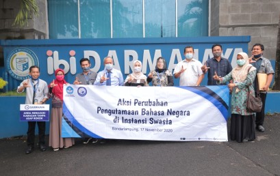 IIB Darmajaya Dukung Penggunaan Bahasa Indonesia yang Baik dan Benar