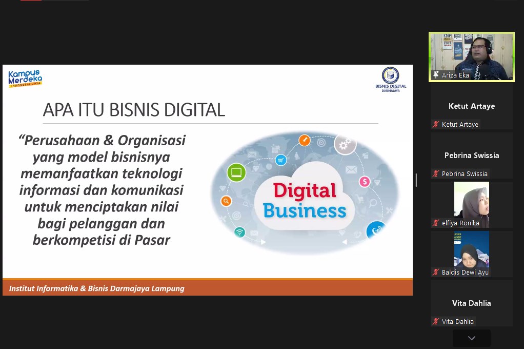 Kaprodi Bisnis Digital Berikan Pelatihan Mahasiswa FEB dalam Peningkatan Pemasaran UKM dan UMKM di Lampung