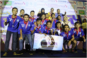 Tax Universitas Trisakti Juara Specs Futsalogy Darmajaya National Championship 2015