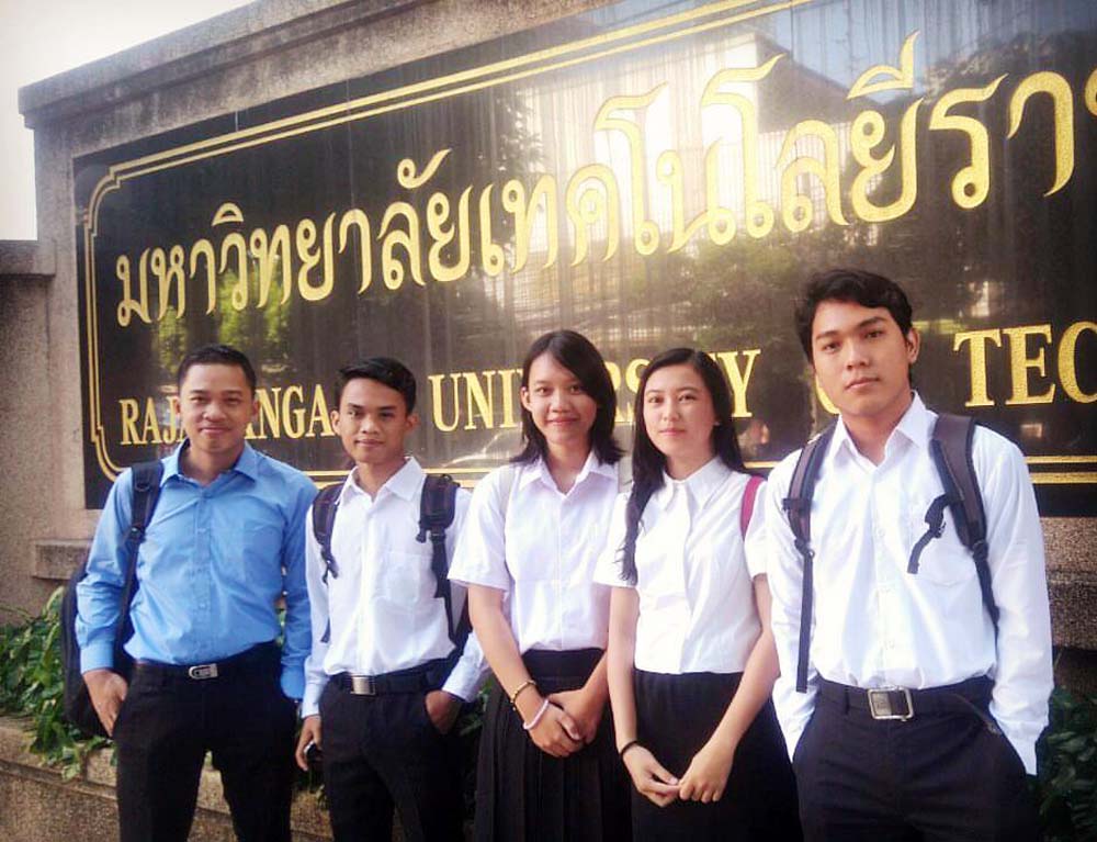 Empat Mahasiswa Darmajaya Jalani Student Mobility di Thailand