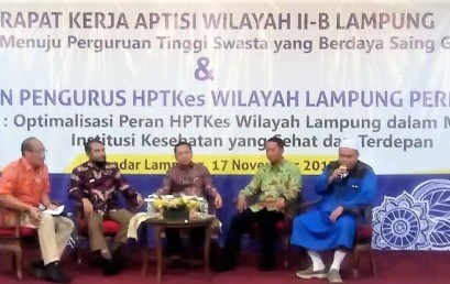 Ketua Aptisi : Jadikan Lampung Destinasi Pendidikan di Indonesia