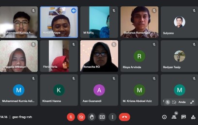 Tujuh Mahasiswa Magang MBKM di Gojek Lampung, Prodi Manajemen dan Prodi TI Lakukan Kunjungan Virtual