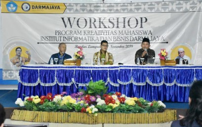 Tingkatkan Kreativitas dan Inovasi, IIB Darmajaya Gelar Workshop PKM