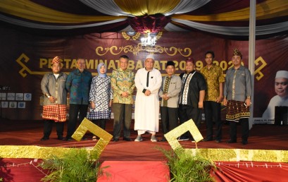 Pemprov Lampung Apresiasi Kegiatan Minat Bakat IIB Darmajaya “Defrizky – Nanda Putera Puteri Kampus 2020”