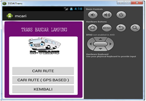 Ini dia Mobile M-Trans, Pendeteksi Keberadaan Trans Bandar Lampung Berbasis Android
