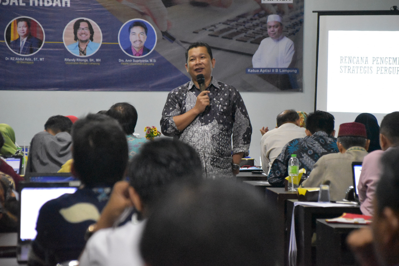 APTISI Lampung Gelar Workshop PTS Sehat