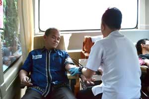 Tingkatkan Kepedulian, KSR Darmajaya Gelar Aksi Donor Darah