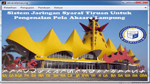 Mahasiswa Darmajaya Rancang Aplikasi Syaraf Tiruan Untuk Kenali Pola Aksara Lampung