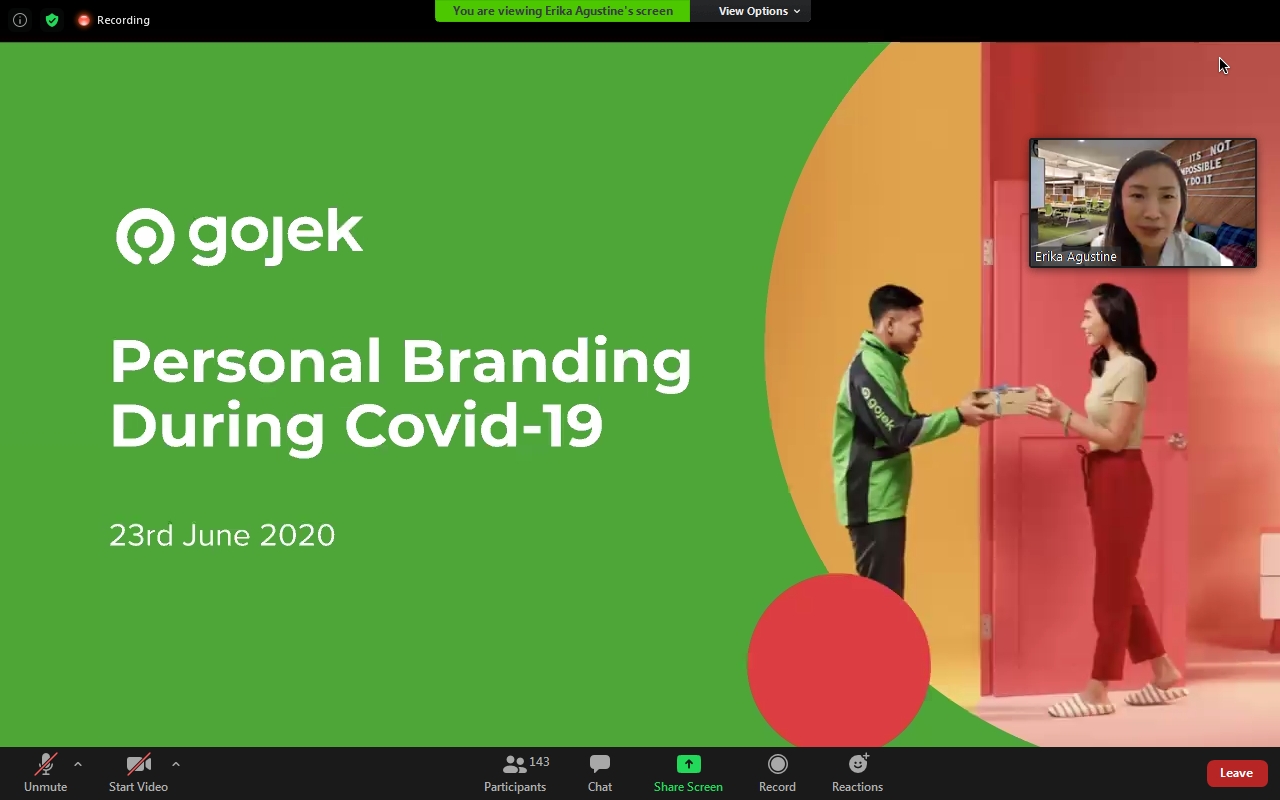Career Center IIB Darmajaya – IMA Gelar Webinar Bangun Personal Branding