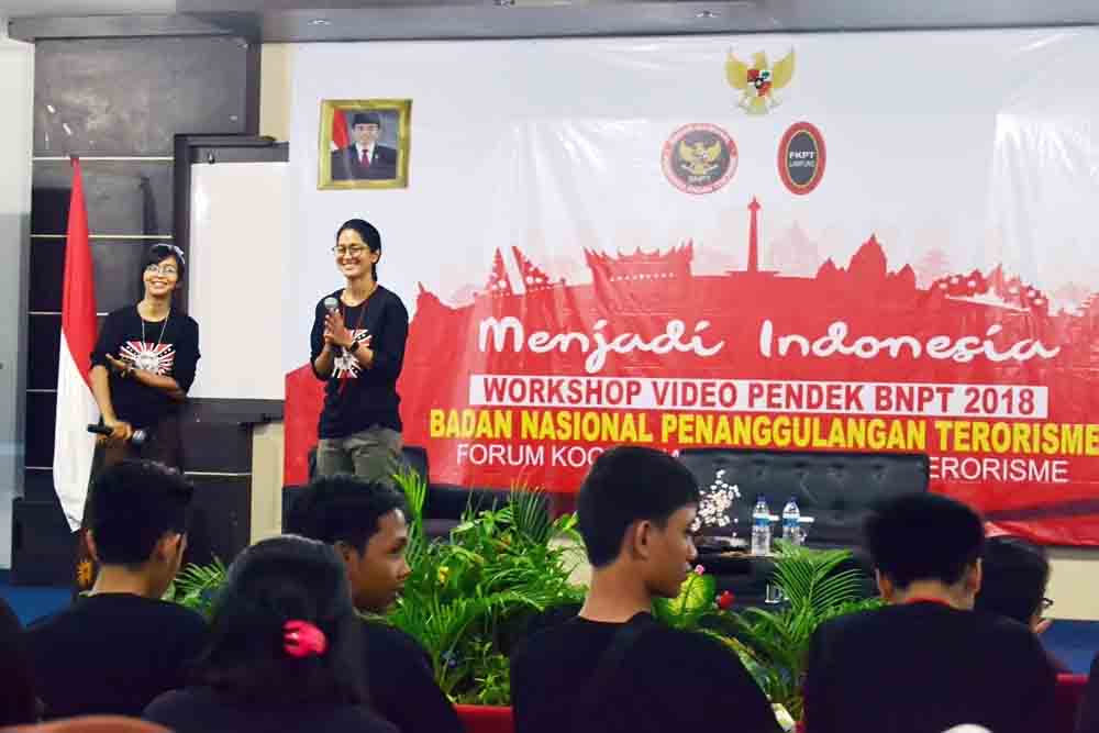 Workshop Video Pendek BNPT  “Menjadi Indonesia” di Kampus IIB Darmajaya
