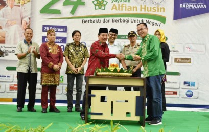 Milad ke-24, Wali Kota: Yayasan Alfian Husin Hadir untuk Lampung dan Indonesia
