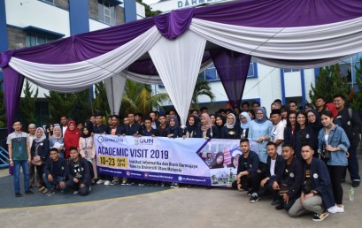 Program Academic Visit, Puluhan Mahasiswa IIB Darmajaya Berangkat ke Malaysia