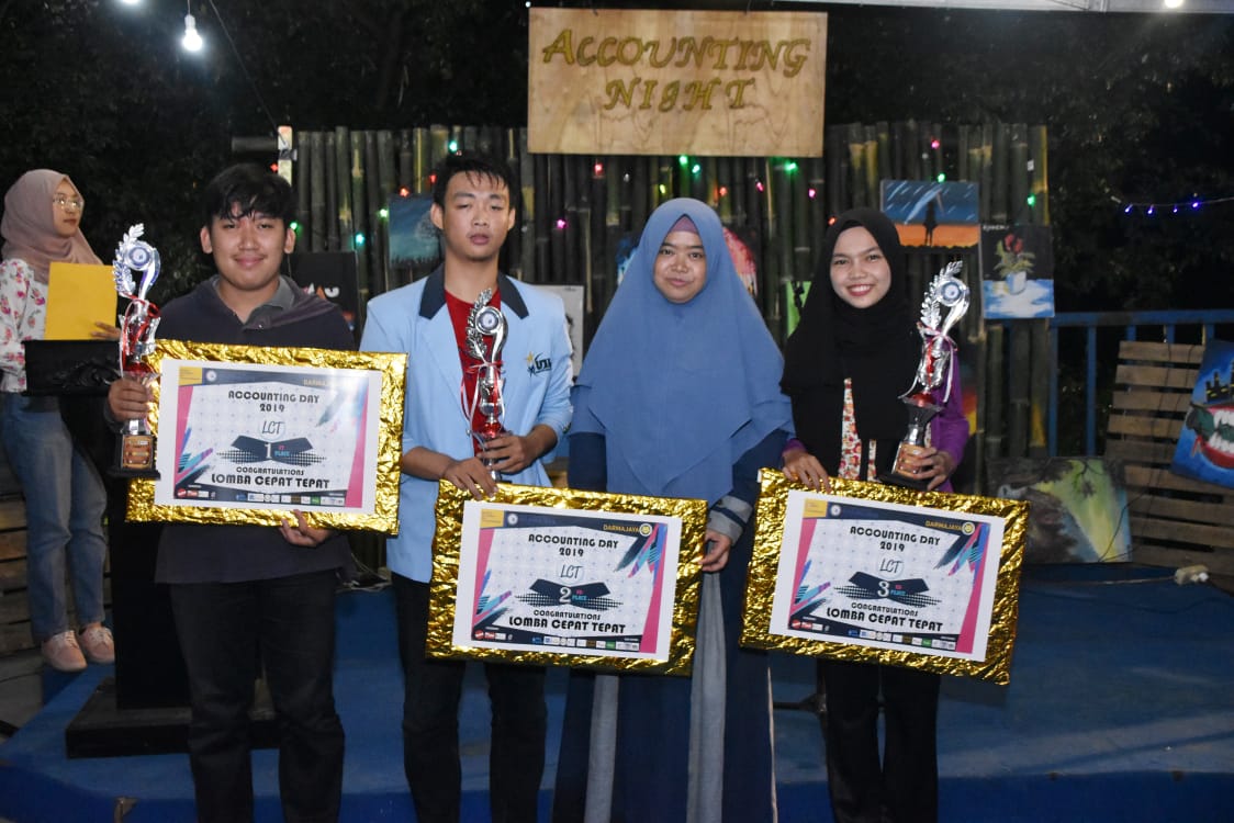 SMK BPK Penabur Sapu Bersih Juara Lomba Uji Kompetensi Akuntansi di IIB Darmajaya