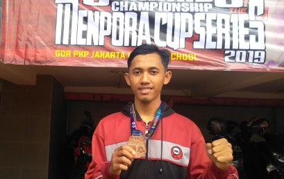 Mahasiswa IIB Darmajaya Juara III Open Karate Senkaido Championships Menpora Cup Series 2019