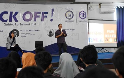 Kick Off DSC 2018, 3 Pembicara Gugah Mahasiswa Berbisnis