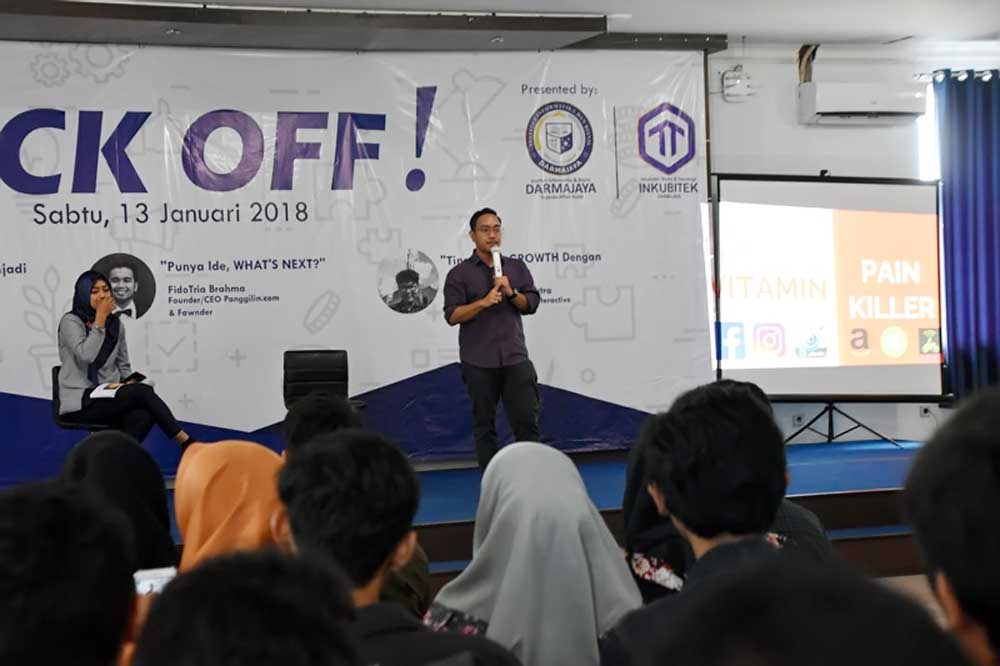 Kick Off DSC 2018, 3 Pembicara Gugah Mahasiswa Berbisnis