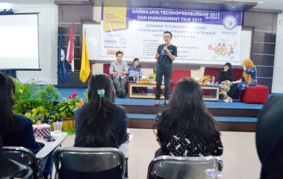 Seminar Technopreneurship Darmajaya, Membangun Starup Business Yang Tangguh