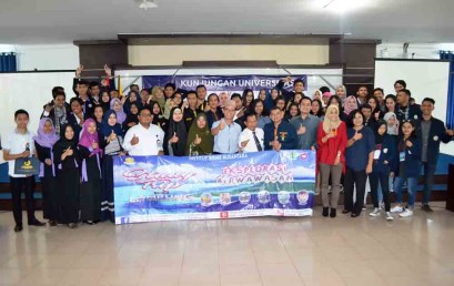 Studi Banding Kegiatan Hima, Mahasiswa IBN Jakarta Kunjungi Darmajaya