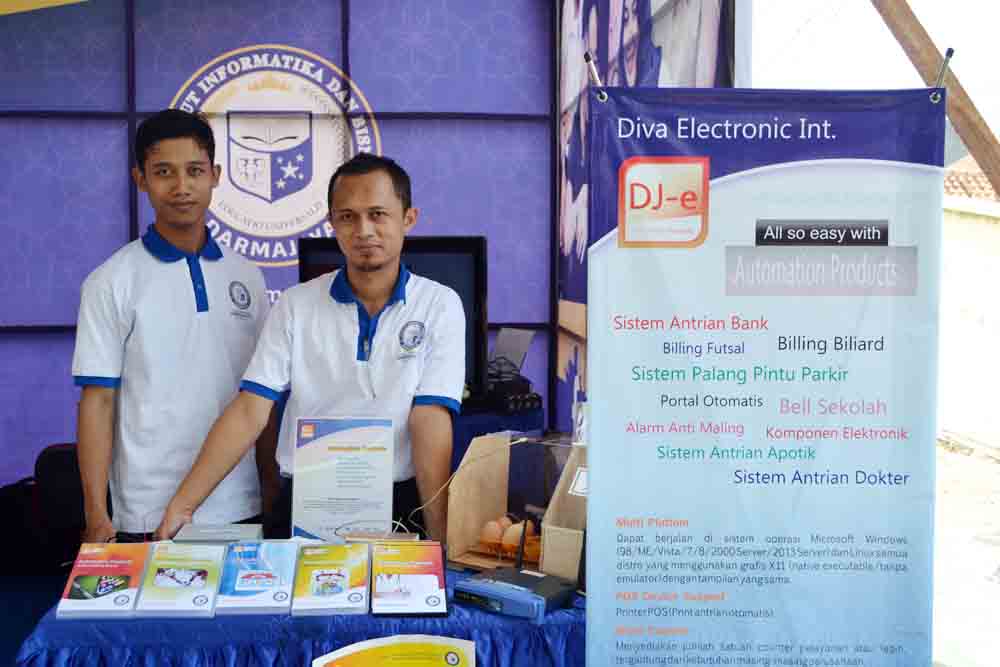Dosen dan Mahasiswa Darmajaya Kembangkan Usaha dj electronic.com