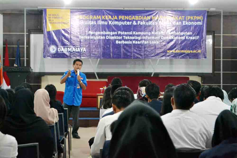 Siap Kembangkan Potensi Lamteng 410 Mahasiswa PKPM Darmajaya Ikut Pembekalan