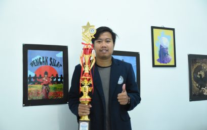 The Best, Mahasiswa IIB Darmajaya Juara 1 Lomba Cipta Puisi Peksimprov Lampung 2022