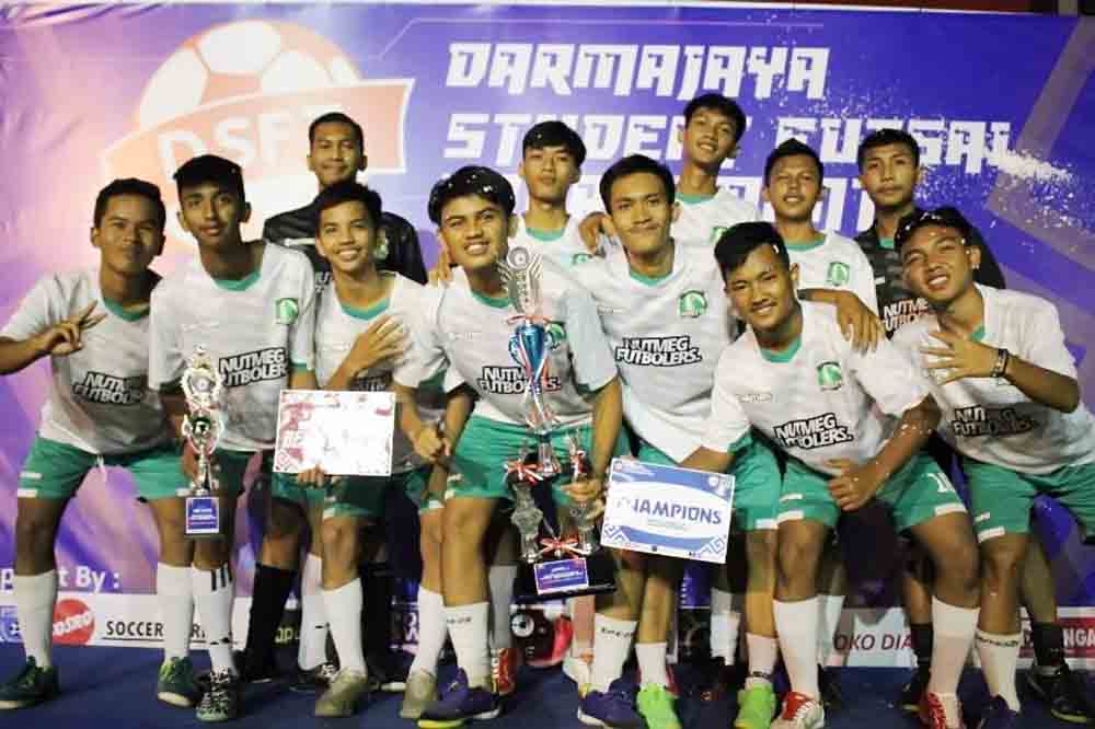 Darmajaya Student Futsal Tournament 2017, SMK Negeri 4 Juaranya !
