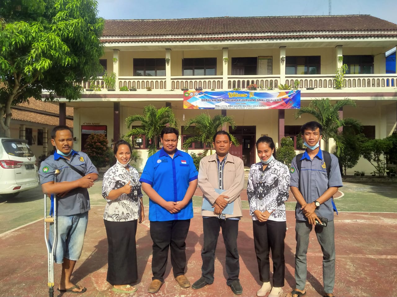 Empat Dosen IIB Darmajaya ini Menjadi Guru Tamu di SMK Perintis Jabung Lampung Timur