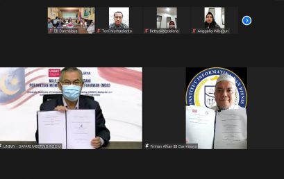 Jalin Kerja Sama, IIB Darmajaya Teken MoU dengan UNIMY Malaysia