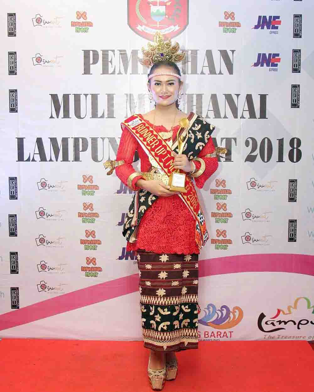 Duta Kampus IIB Darmajaya Raih Juara II Muli Lampung Barat