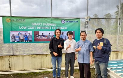 Implementasi Kerja Sama, Dosen – Mahasiswa IIB Darmajaya Cek Progres IoT untuk ‘Smart Farming’ di BPP Lampung