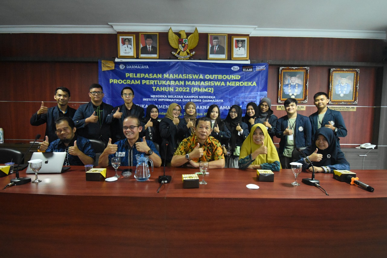 Sebanyak 15 Mahasiswa IIB Darmajaya Ikuti Program Pertukaran Mahasiswa Merdeka di Pulau Jawa