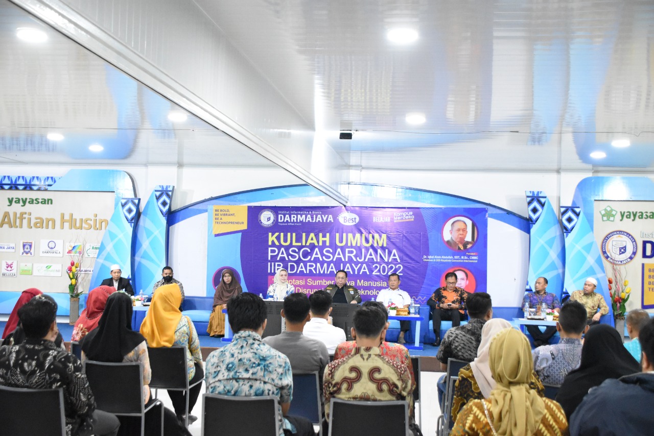 IIB Darmajaya Gelar Kuliah Umum Perdana Pascasarjana 2022