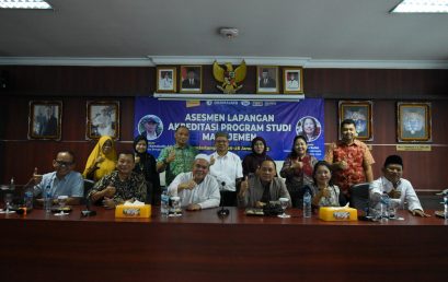 BAN-PT Asesmen Lapangan Prodi Manajemen IIB Darmajaya, Ini Harapan Rektor