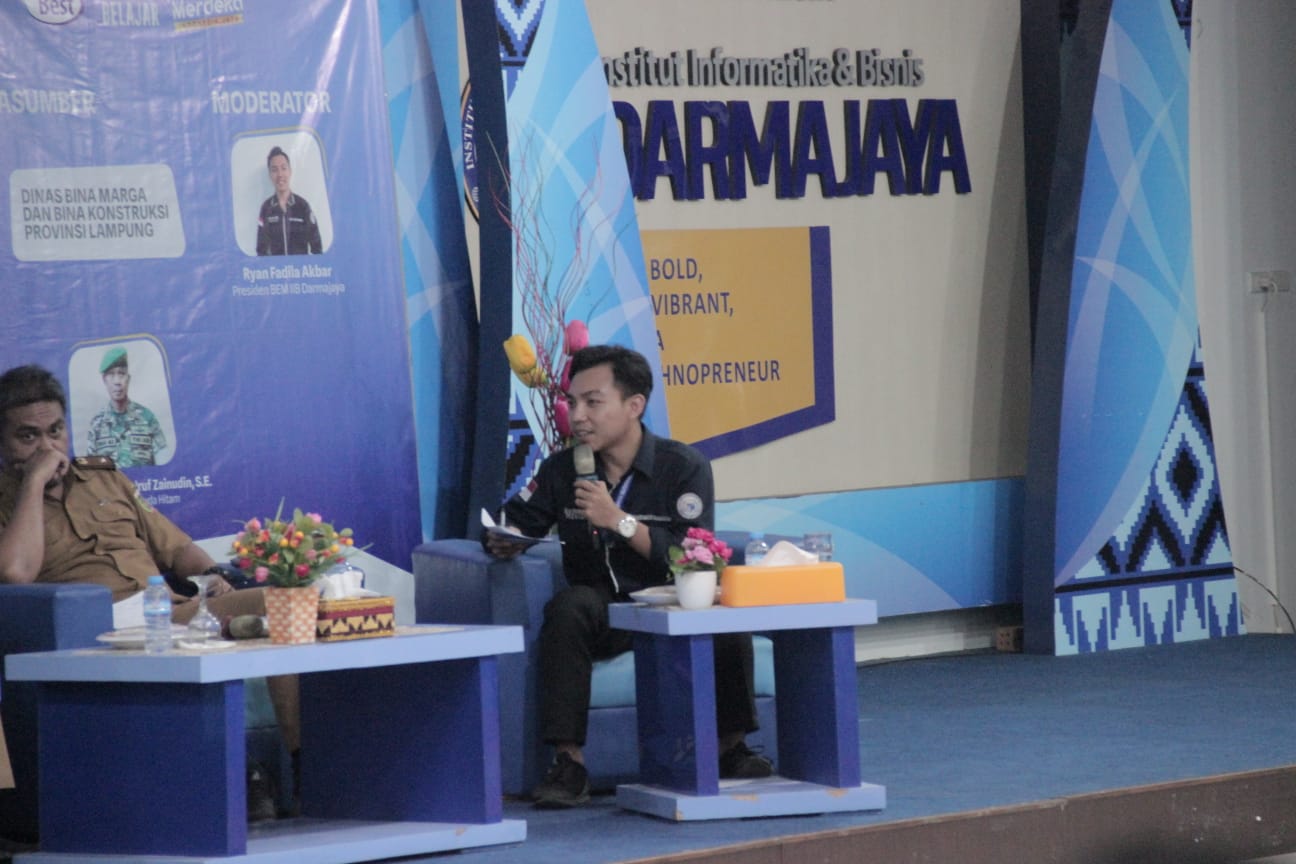 Presiden BEM IIB Darmajaya Ryan Fadila: Kritikan Harus dengan Tawaran Solusi