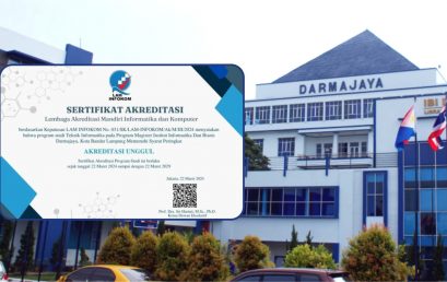 Prodi Magister Teknik Informatika IIB Darmajaya Terakreditasi “Unggul” Satu-satunya di Sumatra