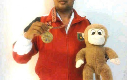 Dua Atlet Karate Lampung Terima Beasiswa CSR Prestasi IBI Darmajaya