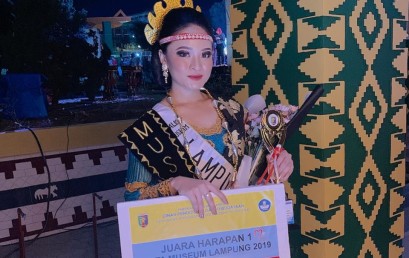 Mahasiswi Darmajaya Raih Juara Harapan I Duta Museum Lampung 2019