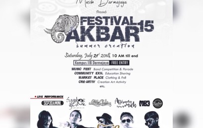 Saksikan dan Ikuti, UKMBS Musik IIB Darmajaya Gelar Festival Akbar 2018
