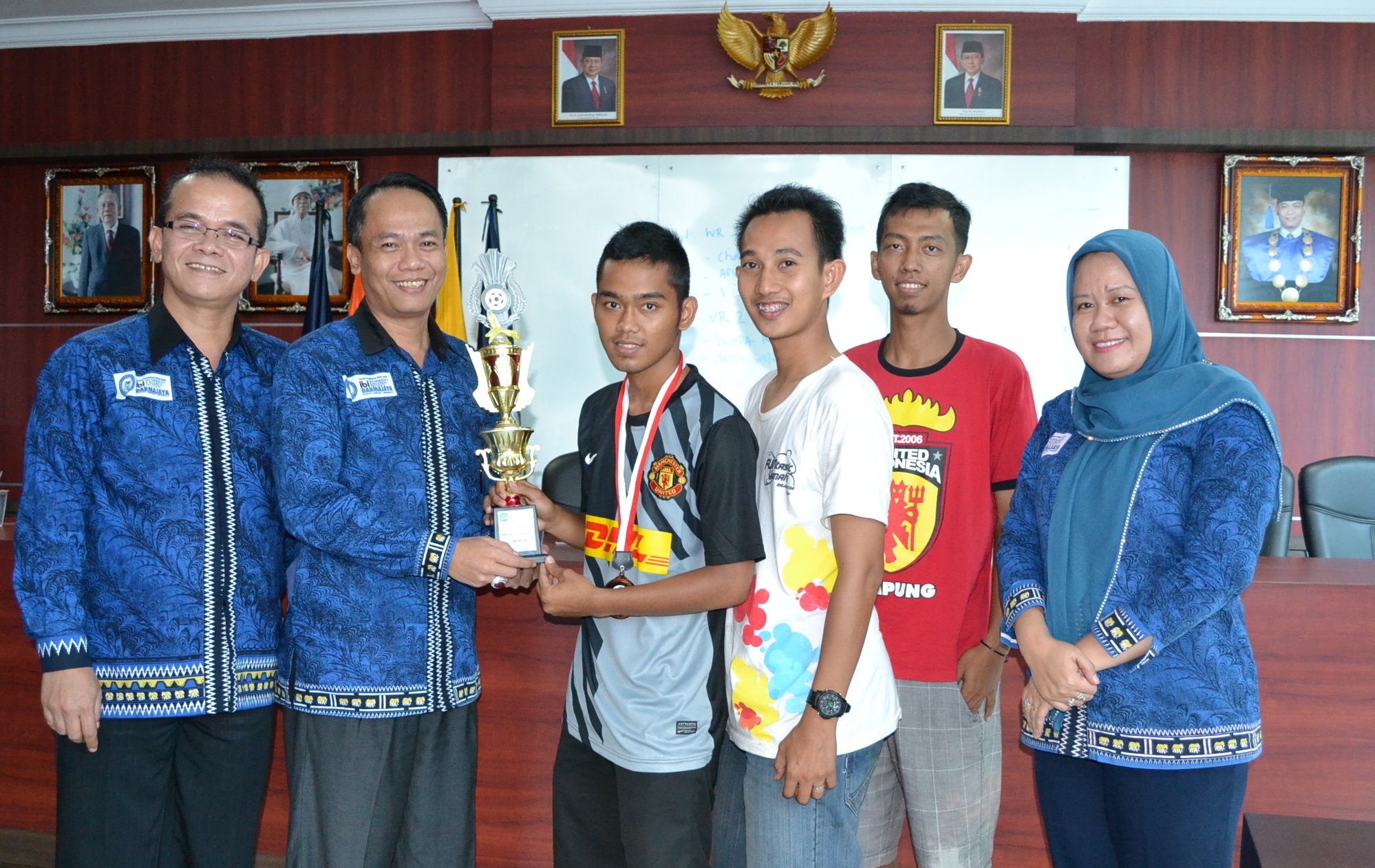 Tim Futsal Darmajaya Harumkan Provinsi Lampung di Futsal Kopertis Cup 2013 Sumbagsel